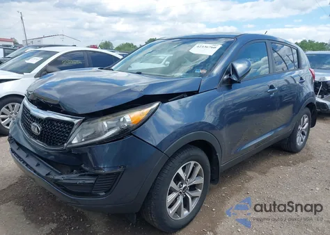 2014 Kia Sportage Lx from USA, damaged, VIN KNDPB3ACXE7602289